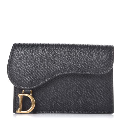 dior saddle card case|christian dior card case.